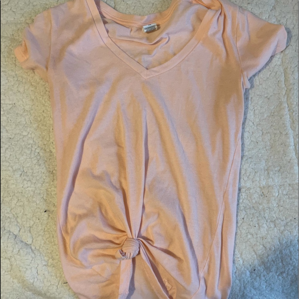 PINK v-neck shirt